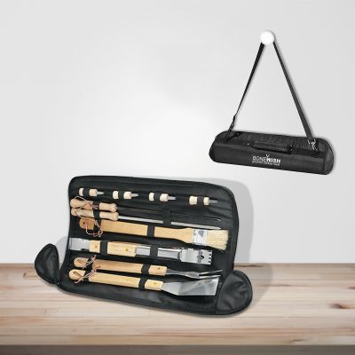 Custom Imprinted BBQ Set with Carrying Case