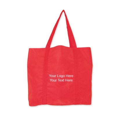 Promotional Logo Economy Tote Bags - Nylon Tote Bags