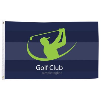 Printed Full Color Single Sided Flag
