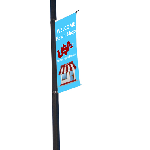 Custom Printed Boulevard Single-Sided Banners