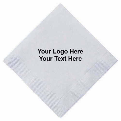 Personalized 3-Ply Beverage Napkins