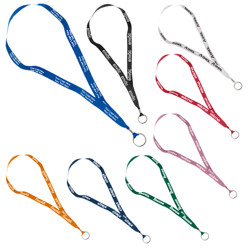 0.625 Inch Promotional Fields Super Value Lanyards