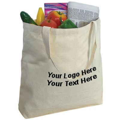 12 Oz Customized Cotton Canvas Tote Bags