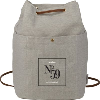 Custom Field and Co. Convertible 16 Oz Cotton Canvas Tote Bags