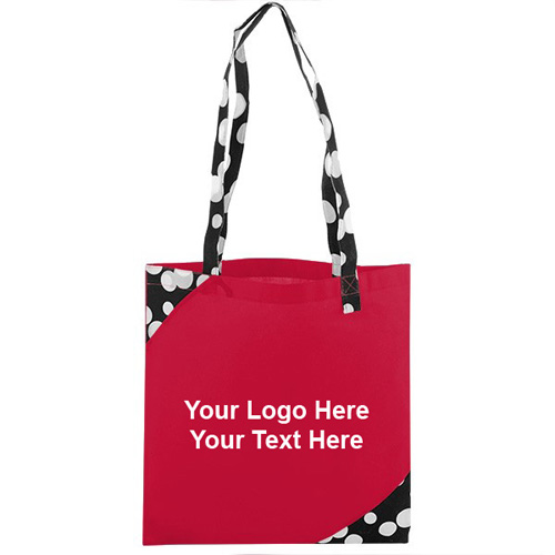 Custom Imprinted PolyPropylene Printed Accent Tote Bags