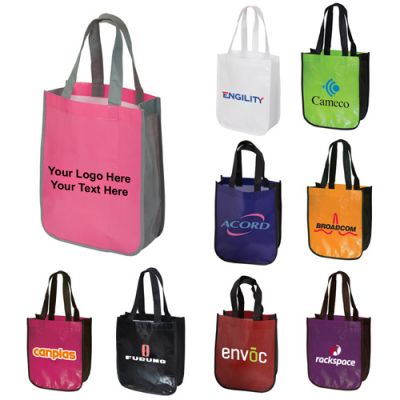 Custom Imprinted Recycled Fashion Tote Bags - Fashion Tote Bags