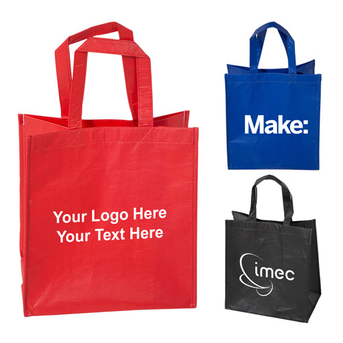 Promotional Logo RPET Tote Bags - Grocery & Shopping Tote Bags