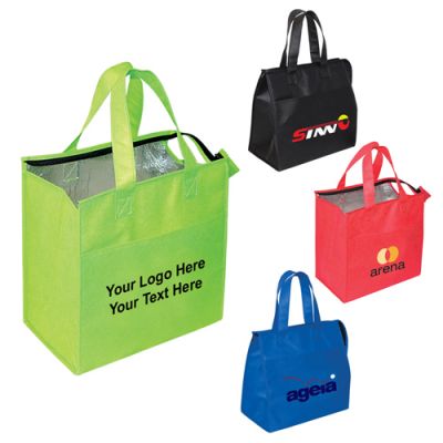 Promotional Non Woven Insulated Grocery Tote Bags