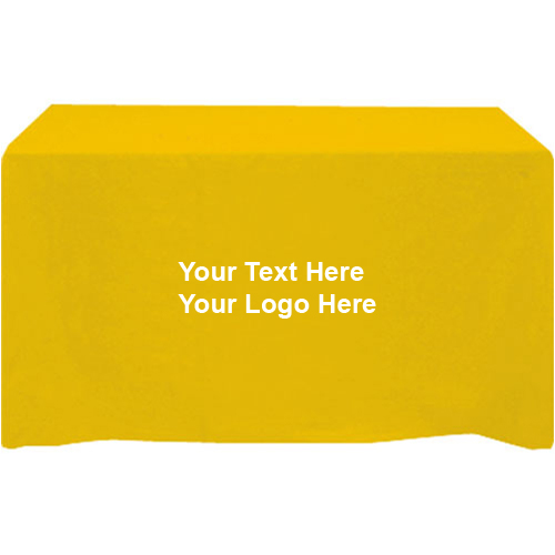 Custom Printed 4-Sided Fitted Table Covers