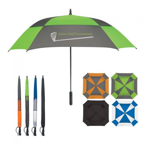 60 Inch Arc Custom Printed Logo Umbrellas