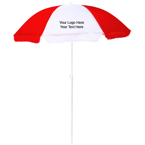 72 Inch Arc Custom Beach Umbrellas