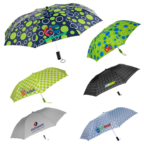 44 inch CustomImprinted Auto Open Umbrellas