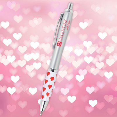 Promotional Heart Theme Emissary Click Pens