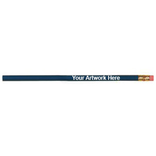 Custom Printed Wooden Buy Write Pencil With High Density Rubber Eraser