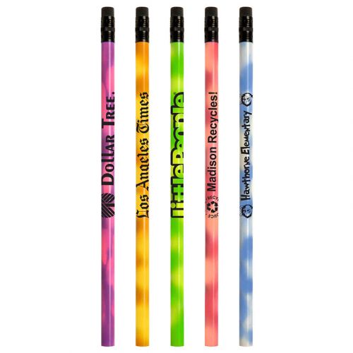 Jo-Bee Mood Round Pencil with Black Erasers