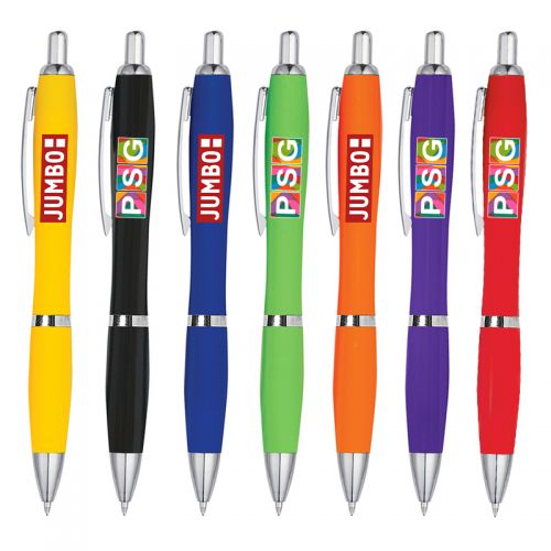 Satin Pens with Antimicrobial Additive