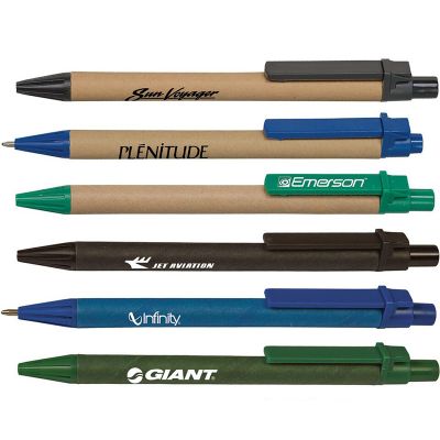 Eco Paper Barrel Pens